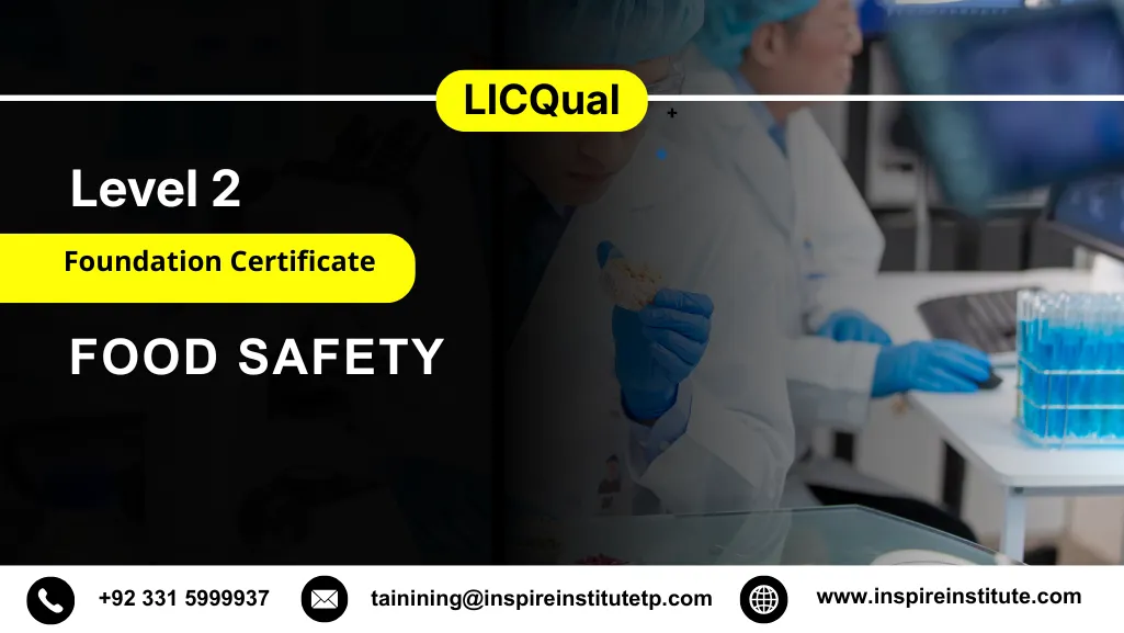LICQual Level 2 Foundation Certificate in Food Safety