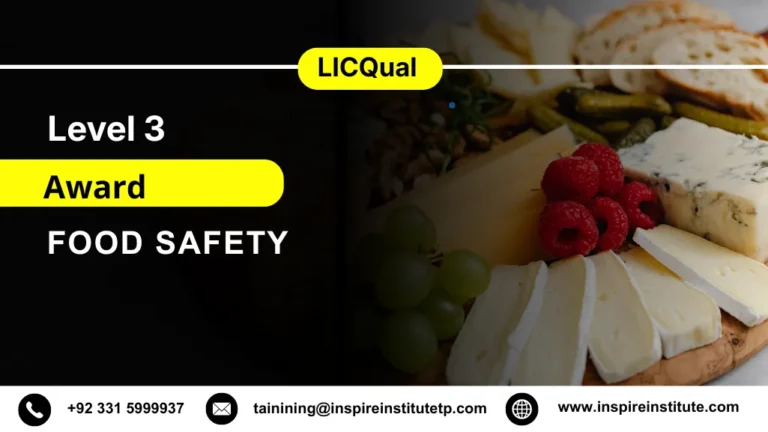 LICQual Level 3 Award in Food Safety