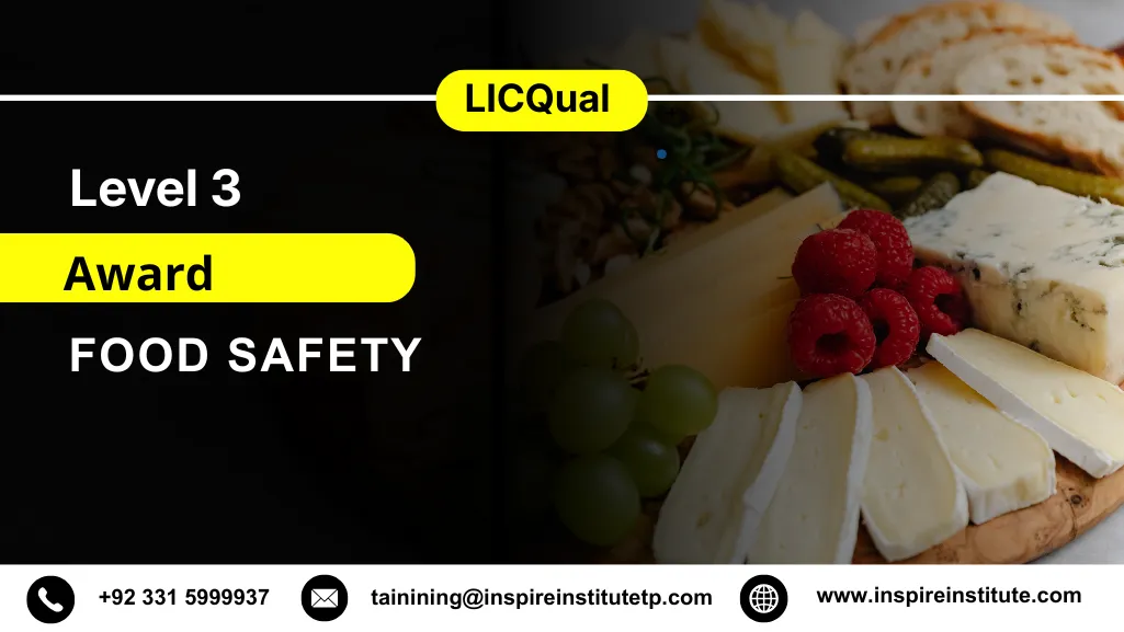 LICQual Level 3 Award in Food Safety